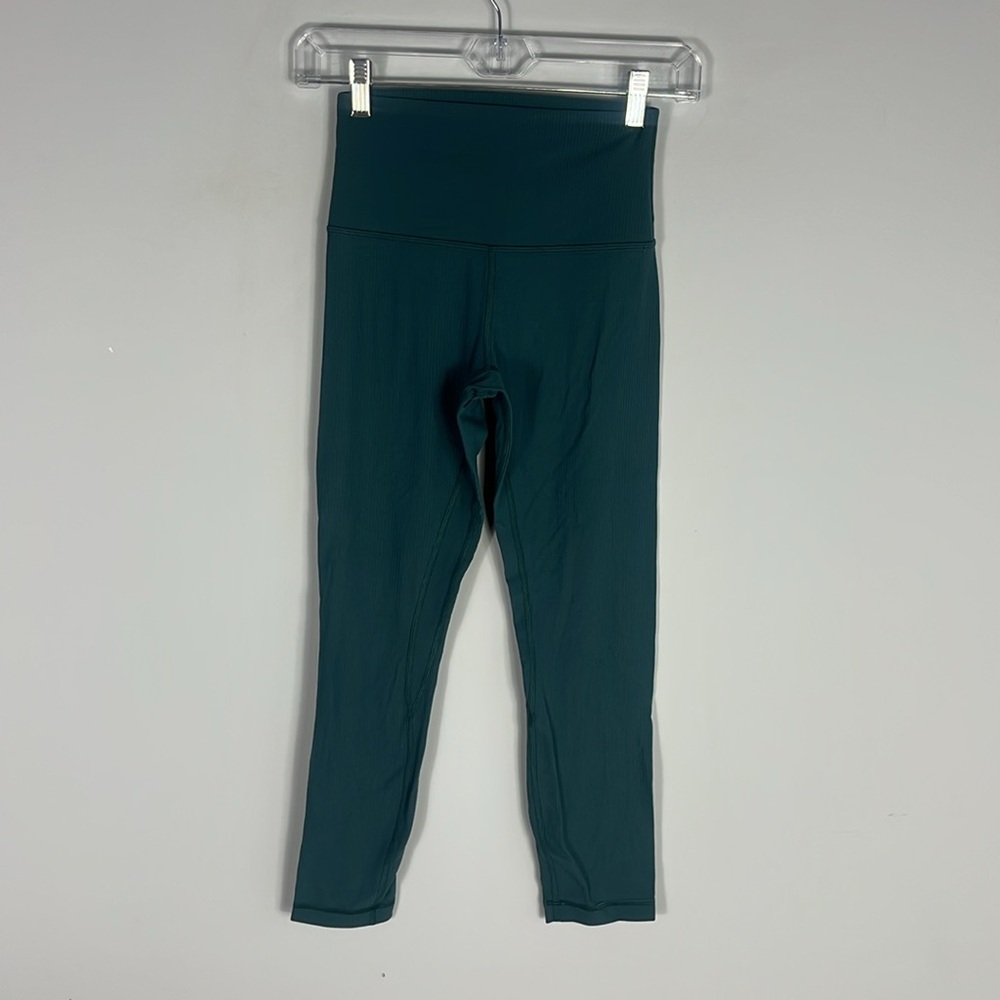 Lululemon Align Ribbed High Rise Crop 23” - Picture 4 of 12
